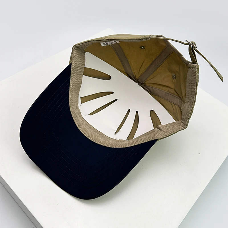 Новинка мужская и женская быстросохнущая бейсболка с цветными блоками надписями