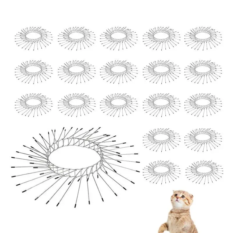 

Металлические направляющие для защиты от ржавчины, для защиты от животных дома или общественных площадок