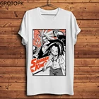 Япония Аниме Shaman King забавная Футболка мужская новая белая Повседневная футболка с коротким рукавом Homme манга Повседневная футболка с коротким рукавом