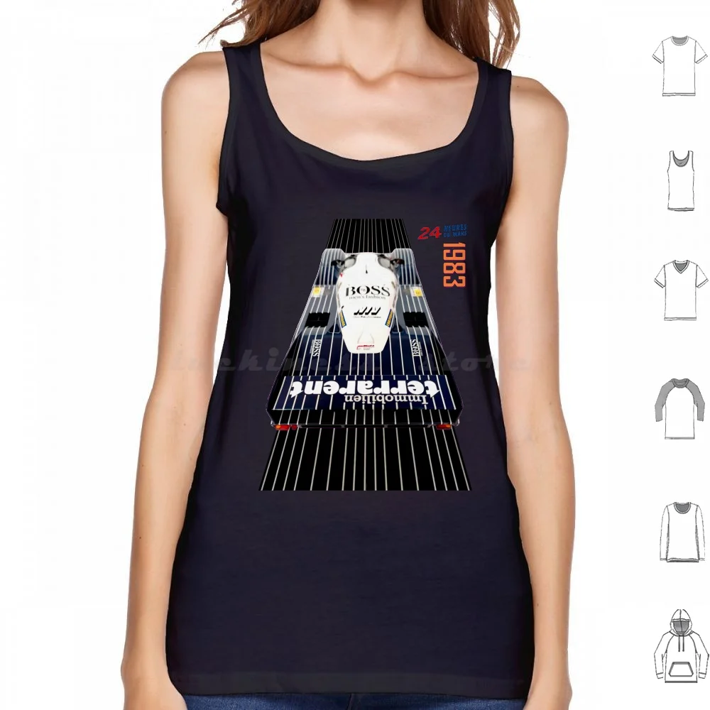 

Гоночные майки Obermaier, 956 000 часов, 1983 часов, майки с принтом, хлопковые гоночные майки Obermaier 956 956 H Le Mans 1983 Le Mans