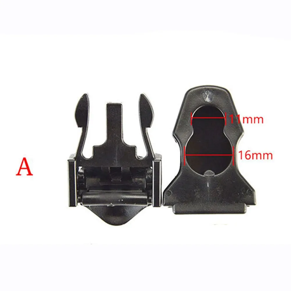 

Universal Diving Fin Strap Buckles 2x Black Buckle Dive Fin Flippers Plastic Quick Replacement Scuba High Quality