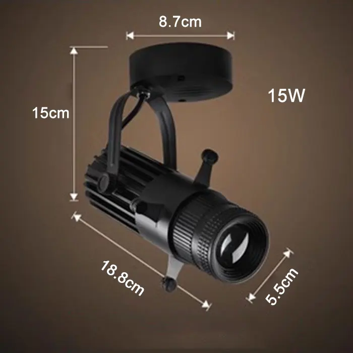 

GY регулируемые светодиодные споты 5/7/10/15/20Вт