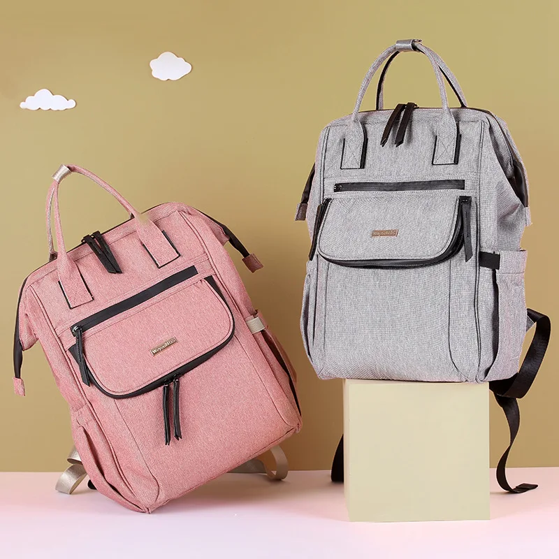 

Mommy Bag Korean Version Large-capacity Fashion Backpack Mother and Baby Bag To Go Out Portable Pregnant Women To Give Birth Bag