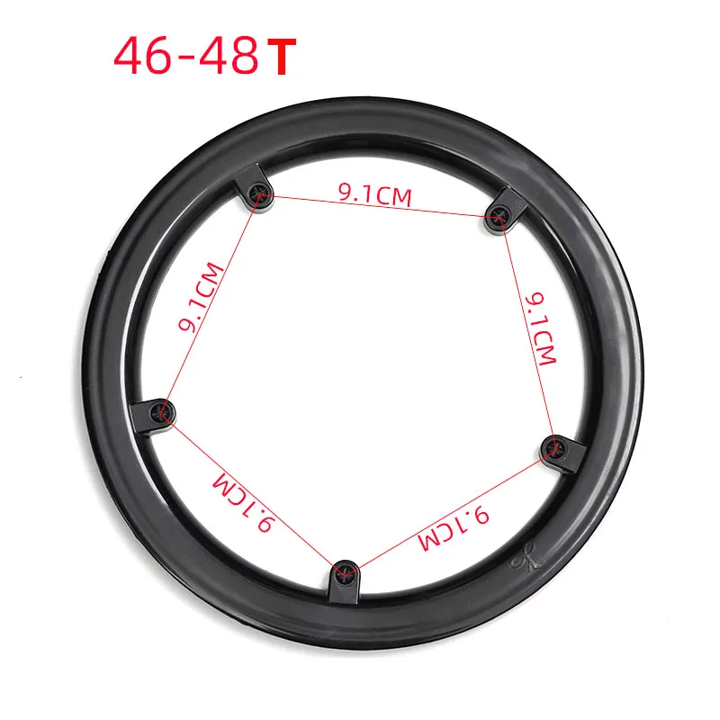 Защита звездочек для велосипедной цепи 40 42 44 46 48 50 52T шатун велосипеда - купить по