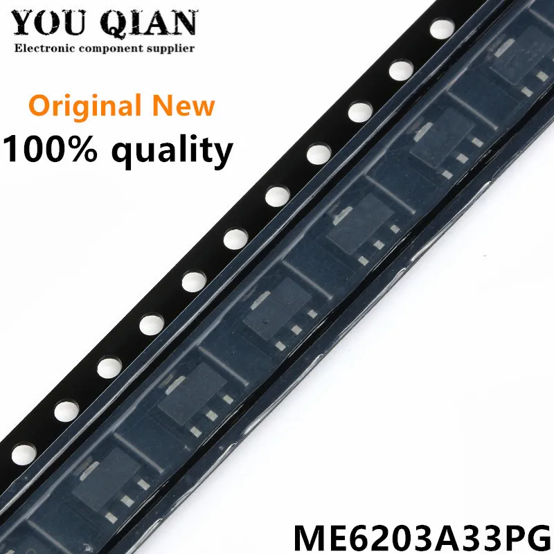 

(10piece)100% New ME6203A33PG 6203A SOT-89 Chipset