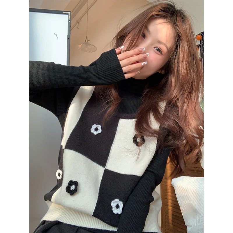 

Long-sleeved women's blouse, casual all-match upper jacket, inside and outside, comfortable, slim-fitting, color matching
