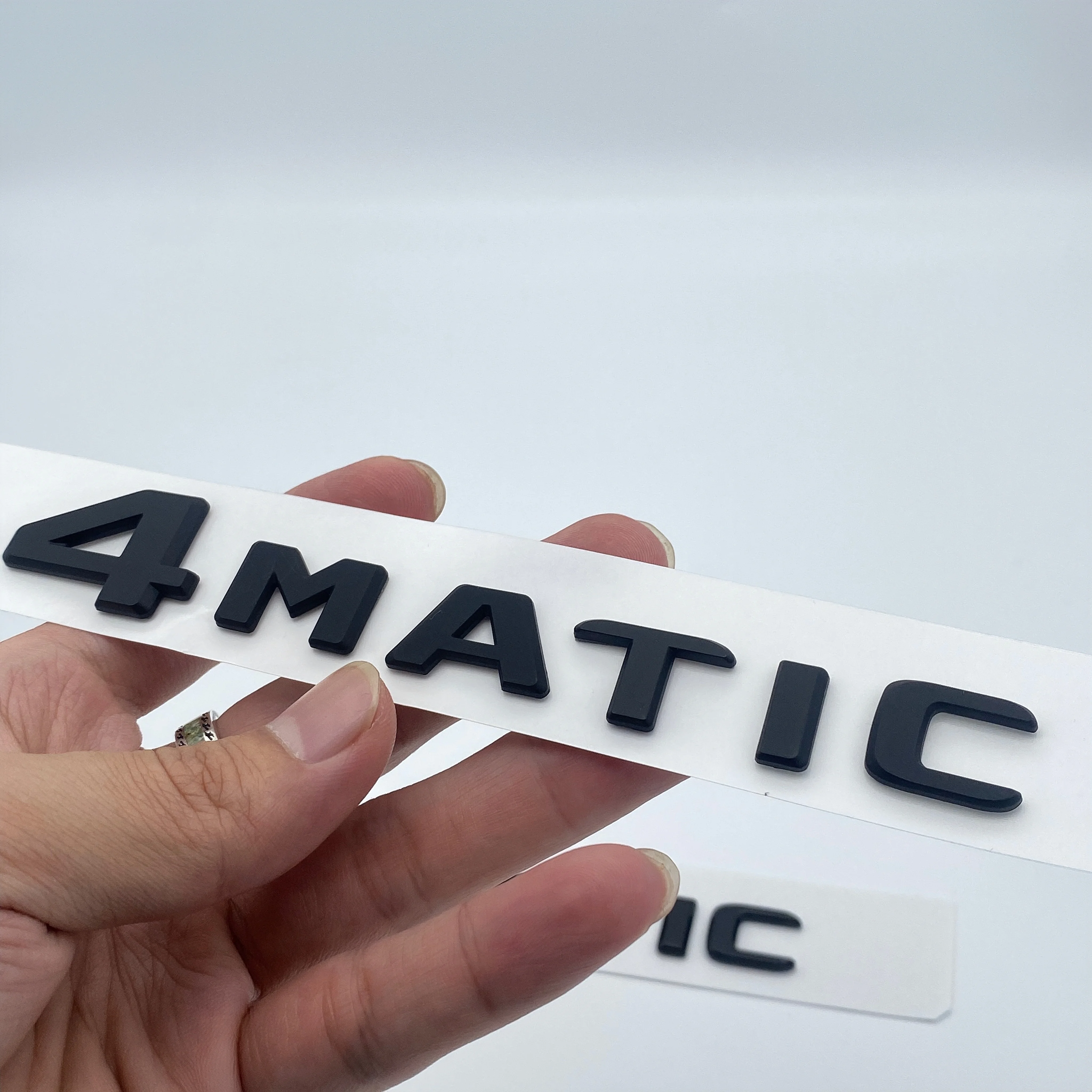 Для Mercedes Benz A B C E G S ML SL CL GLA CLA Class AMG 4matic багажник хромированные матовые черные буквы