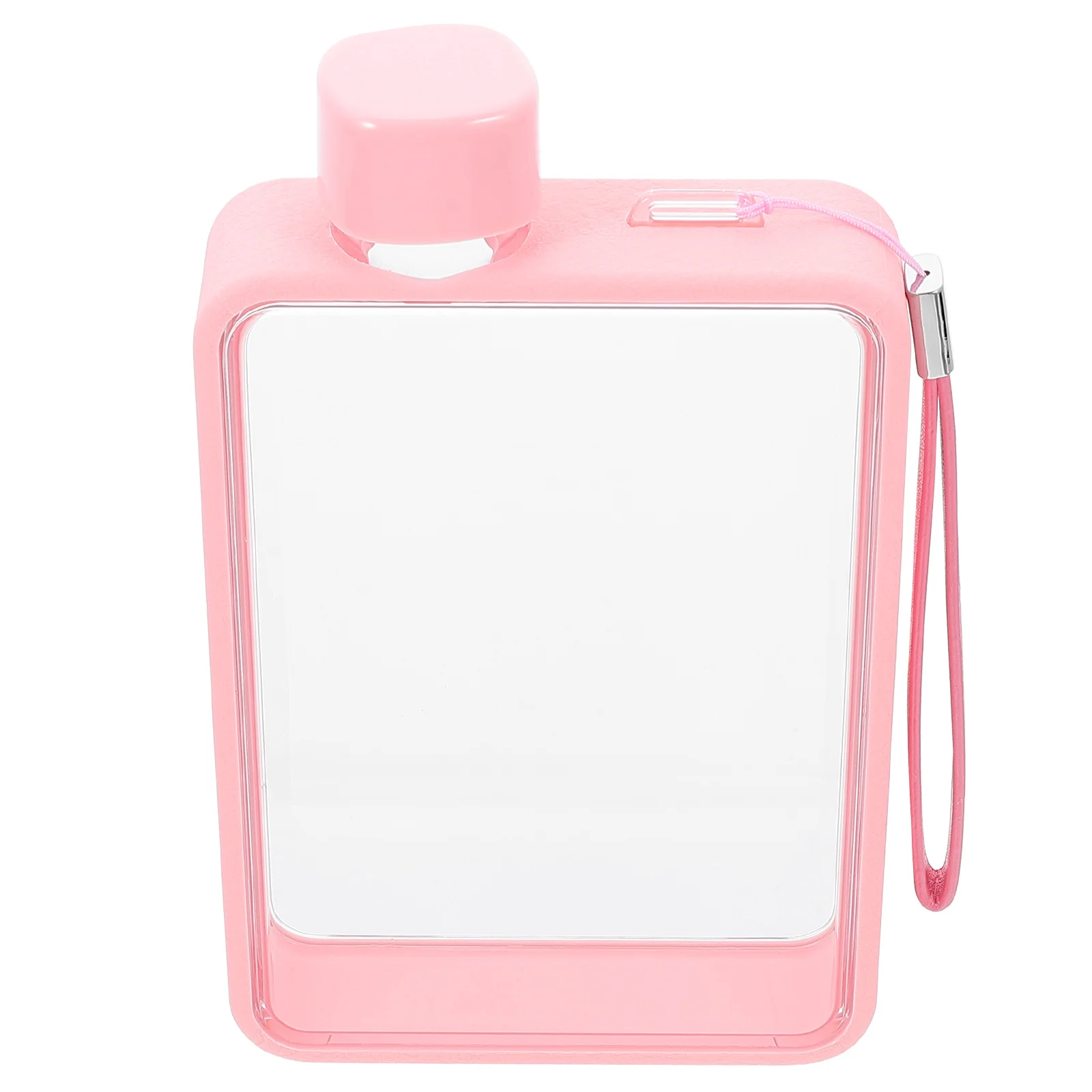 

Waterflataesthetic Travel Cup Professional Outdoor Fitnessjug Accessory Portable A5 Reusable Drink Running Container Slim Clear