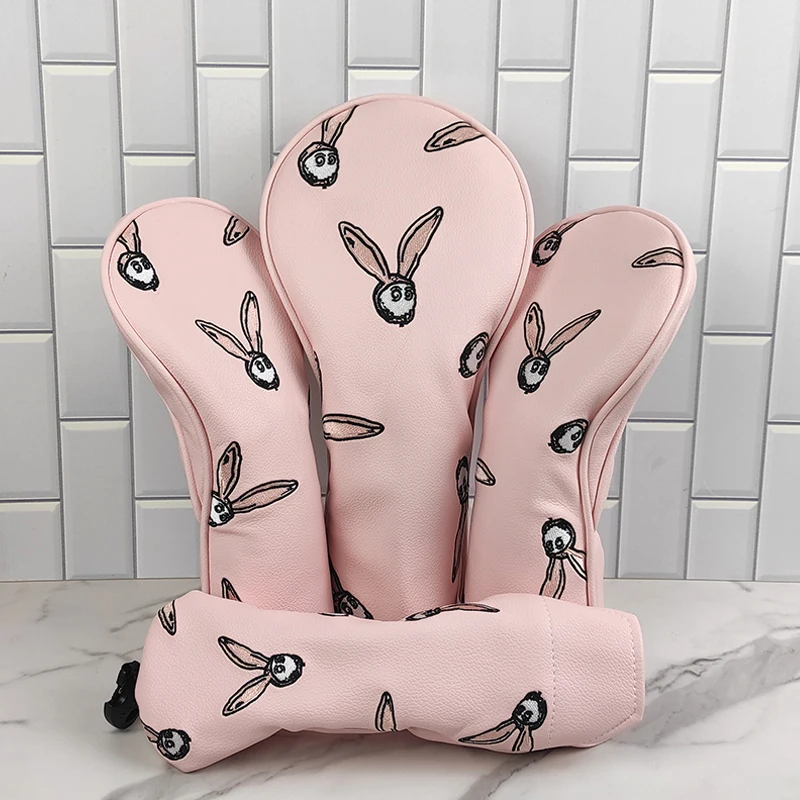 

Malbon Golf ClubCover Rabbit Putter Cover Golf Headcover Golf Club Head Covers Gift For Women
