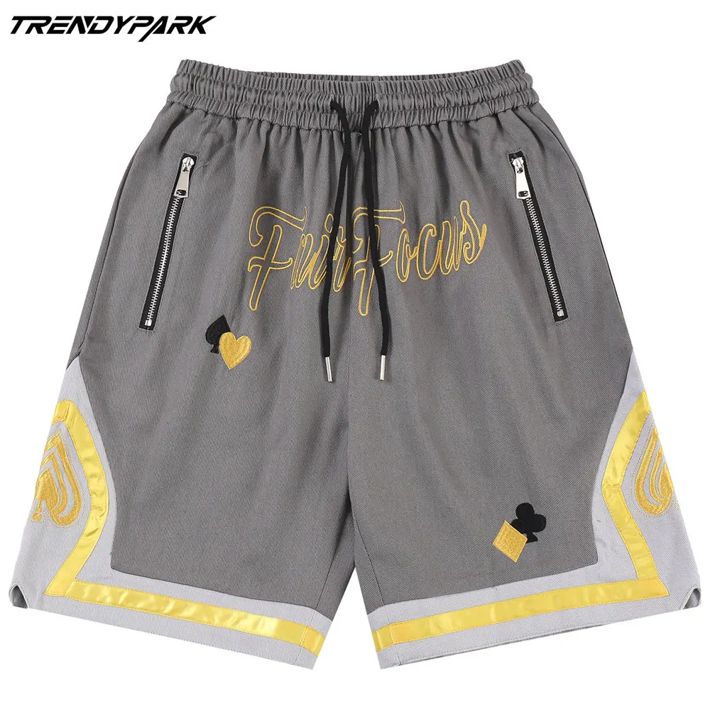 

Men's Shorts Basketball Player Elastic Waist Drawstring Knee Length Half Pant Summer Streetwear Hip Hop Casual Male Shorts Men