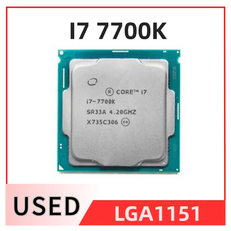 

Processor I7 7700K I7-7700K CPU 91W LGA 1151 14 8M LGA 1151 Quad-Core cpu I7 7700K