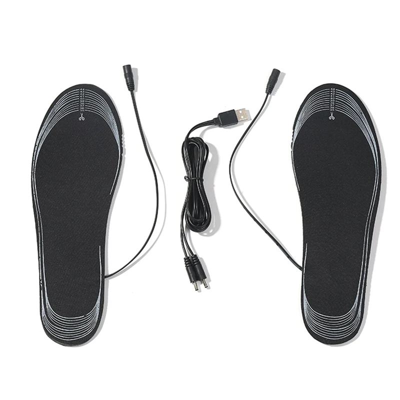 

Стельки с подогревом для обуви с USB, электрическая грелка для ног, грелка для ног, коврик для носков, Зимние Стельки для спорта на открытом во...