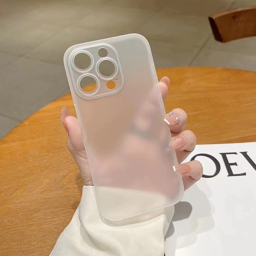 Супертонкий полипропиленовый чехол для телефона iPhone 11 12 13 14 15 Pro max mini Xs Max X Xr iphone SE