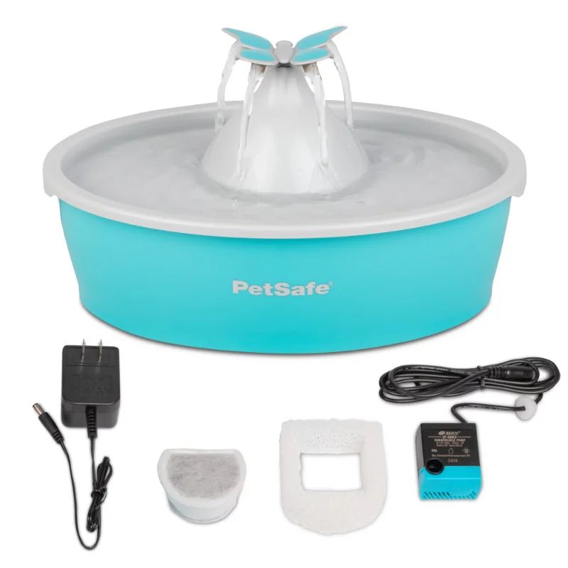 

Автоматическая водная миска для собак и кошек PetSafe Drinkwell Butterfly Pet Fountain