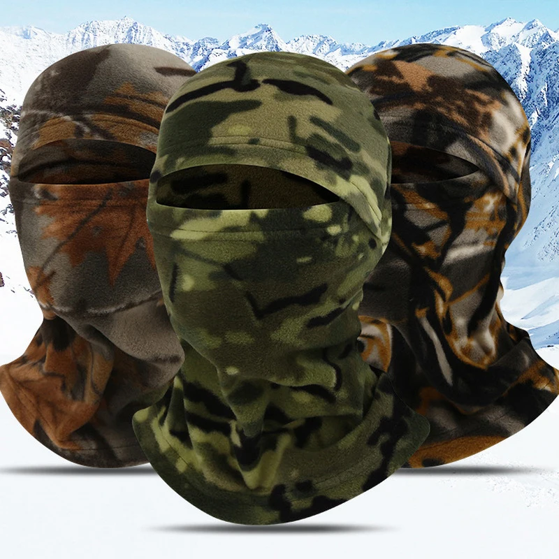 Мужская и женская Балаклава полнолицевая маска новая зимняя термофлисовая