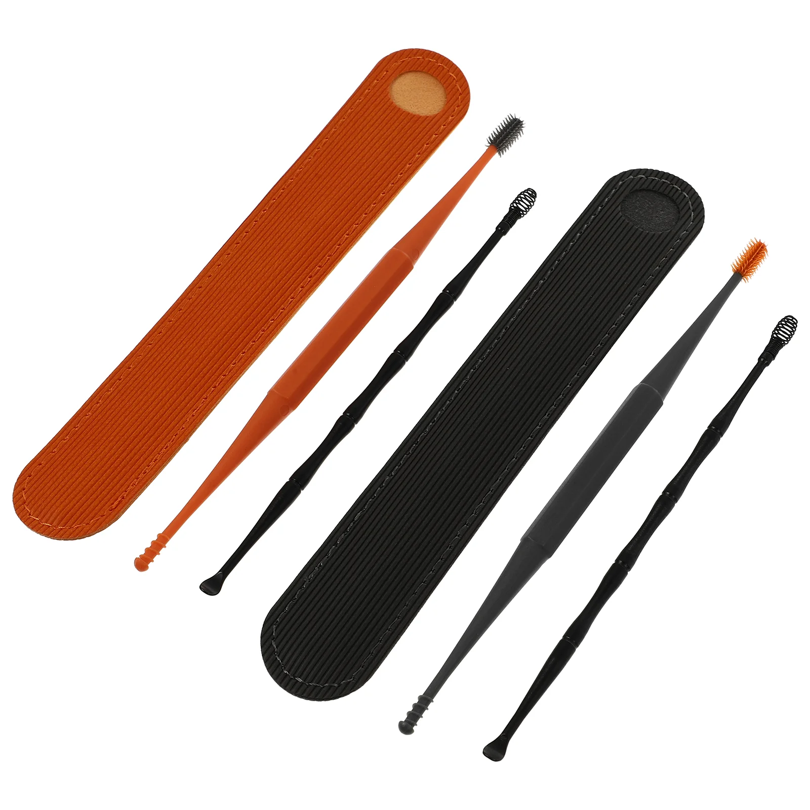 

2 Sets Stainless Steel Ear Pick Tools Cleaning Tools Portable Ear Cleaning Kit (Assorted Color)