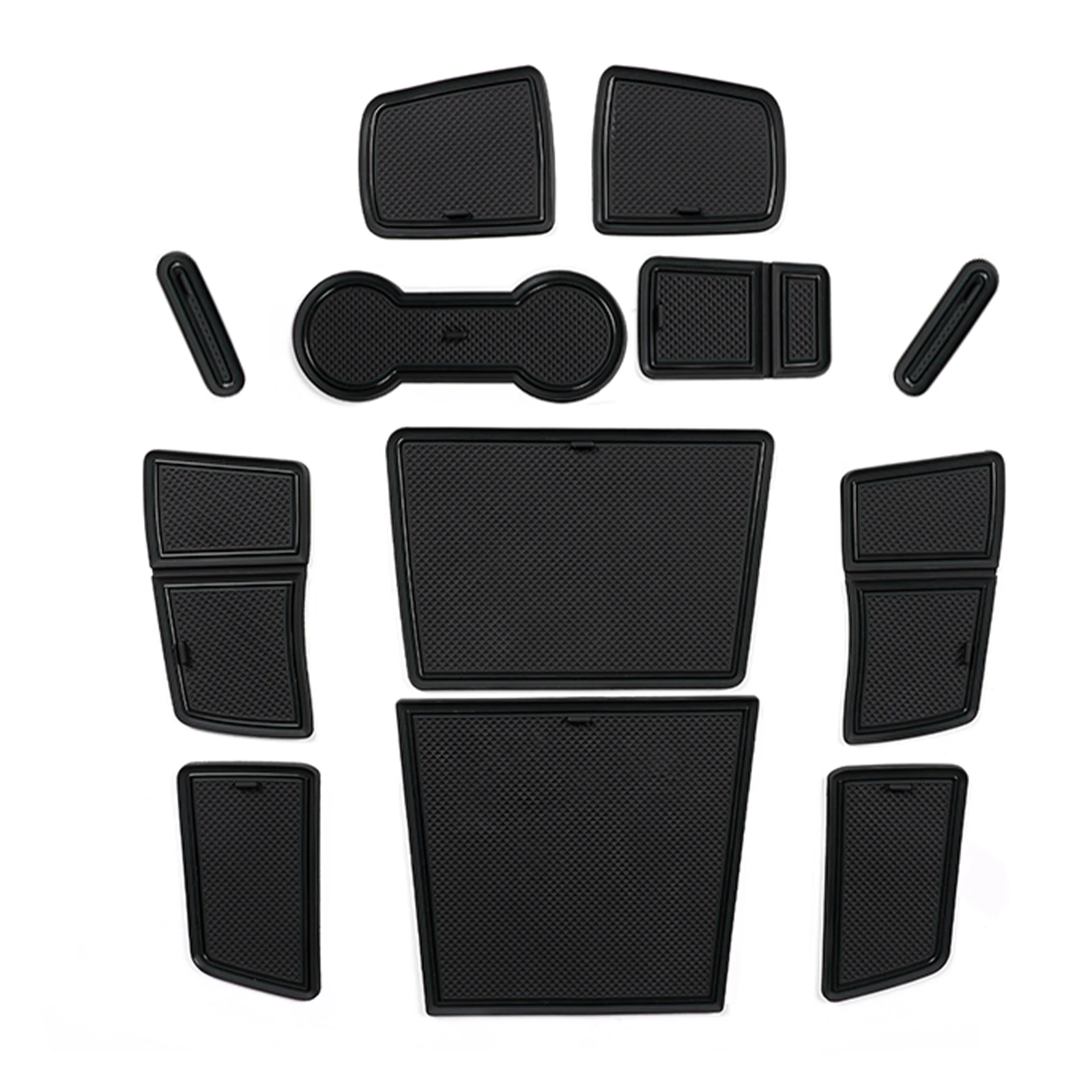 

RUIYA для Renault Captur 2 2021 2022 2023 2024 2025 Электронный тормоз версия автомобиля двери паз коврик анти-скольжения слот Pad Авто интерьер Renault Captur аксессуары 2025