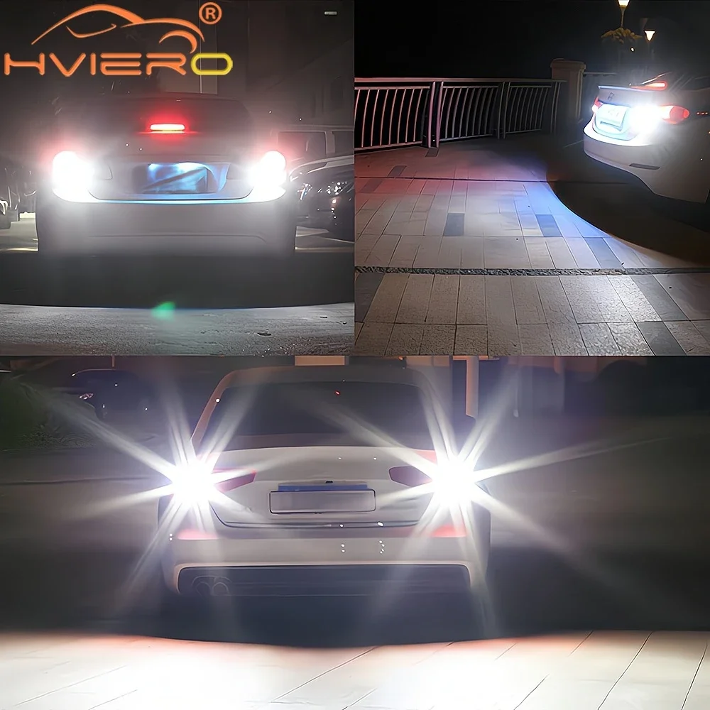 Автомобильный светодиодный светильник багажника 12 В T10 W16W CANBUS стоп-сигнал