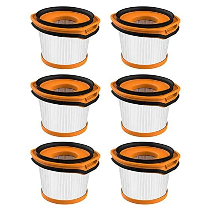 

6 шт., сменные фильтры для беспроводного пылесоса Shark Wandvac System WV360 WS620 WS630 WS632, по сравнению с частью XFFWV360