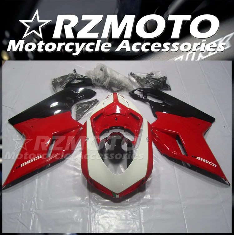 

Injection Mold New ABS Fairings Kit Fit for Ducati 848 1098 1198 Evo 2007 2008 2009 2010 2011 2012 Bodywork Set Red 1098R