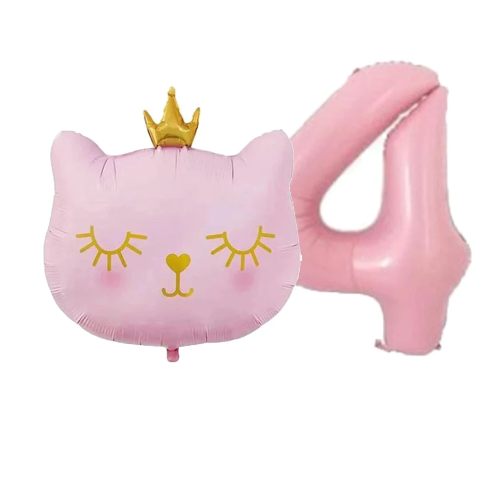 2 шт. воздушные шары в форме кота 40 дюймов | Шарики и аксессуары