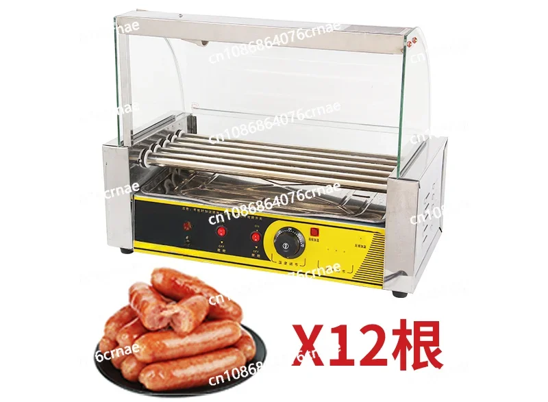 Машина для гриля каменной колбаски Коммерческий ночной рынок Газовый каменный