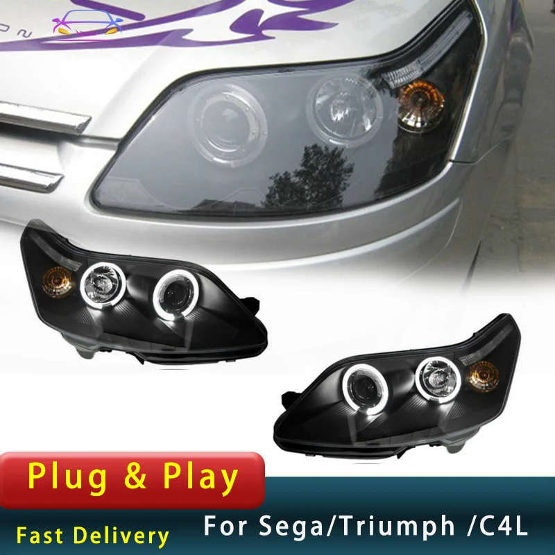 Фары для Citroen Sega/Triumph /C4L 2008-2011 аксессуары автомобильных фар