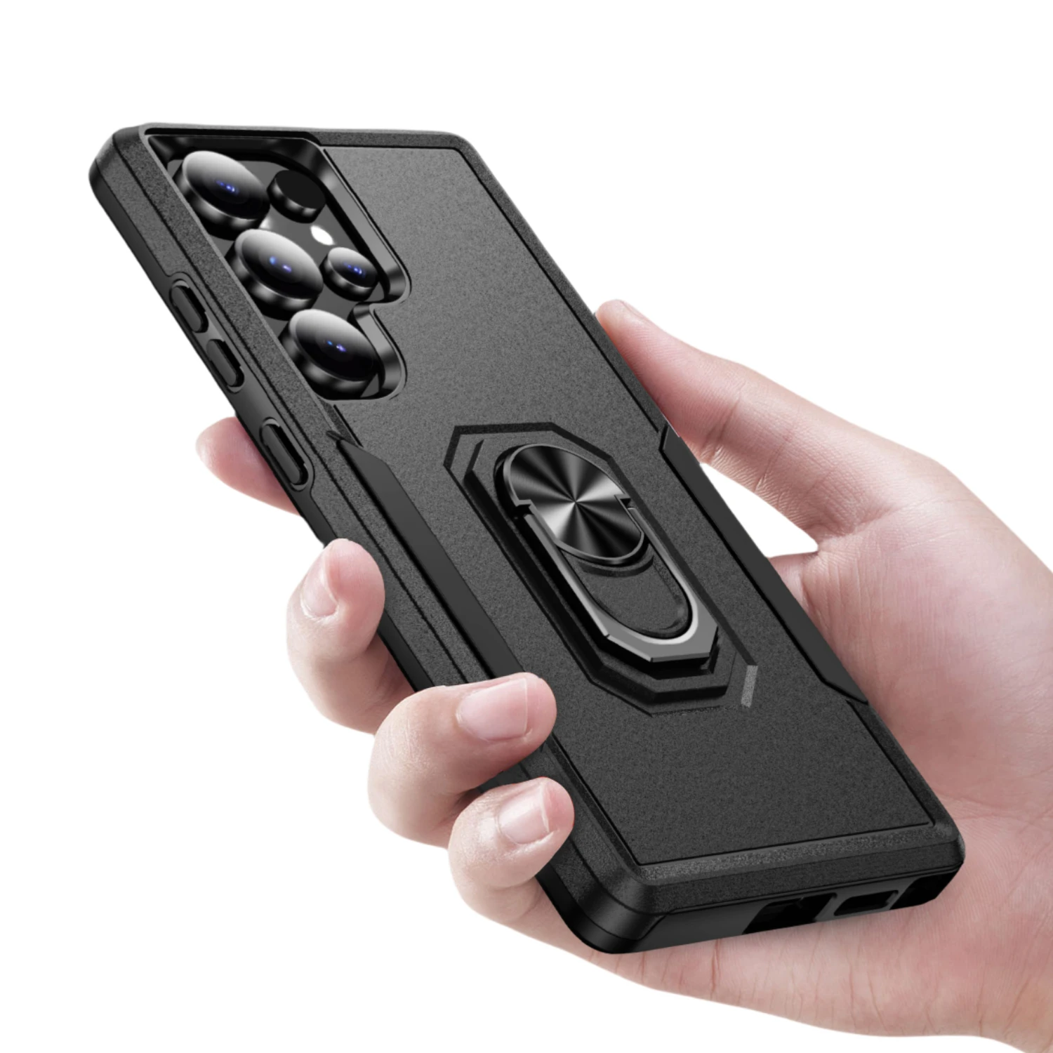 Phone Case for Samsung Galaxy S25 Ulta Plus S23 S22 S21 S24 FE A53 A54 A55 A15 A16 A14 A35 Hard Protective Heavy Duty Cases