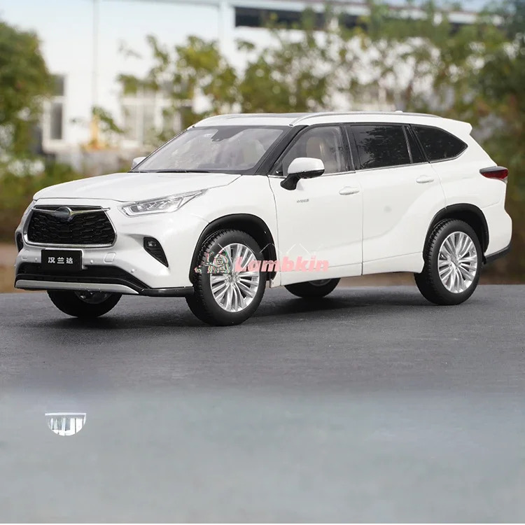 Модель украшения 1:18 для GAC toyot 4-го поколения HANLANDA 2021 модель автомобиля из сплава