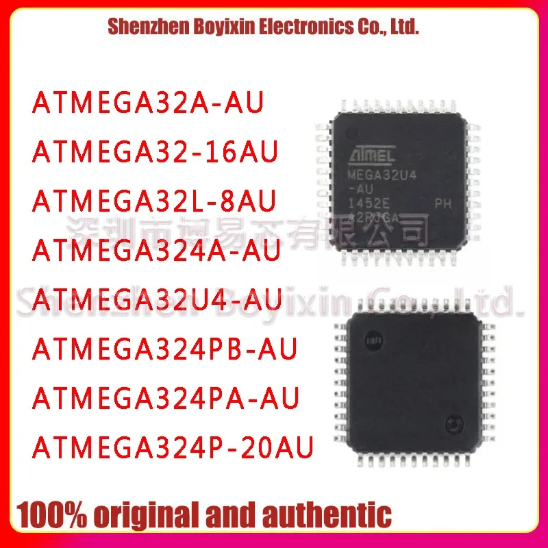 TMEGA32A-AU ATMEGA32-16AU ATMEGA32L-8AU ATMEGA324A-AU ATMEGA32U4-AU ATMEGA324PB-AU ATMEGA324PA-AU ATMEGA324P-20AU 324PV-10AU