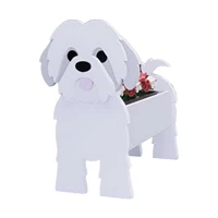 dog shaped flower pot animal shaped cartoon plant pot creative garden decorative flower pots plant container holder for outdoor