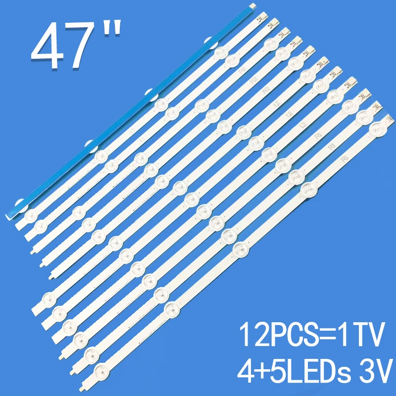 

Новинка, 12 шт. для LG 47 "TV 47LA620S 47LN5400 47LN5758 47LN575S 47LN575V 47LN5757 6916L-1174A 6916L-1175A 6916L-1176A 6916L-1177A