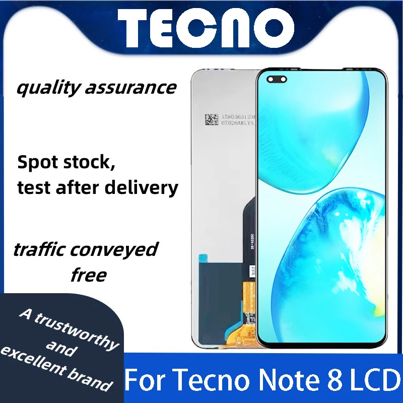 

6.95-inch LCD screen for Infinix Note 8 x692, touch screen digitizer for Infinix Note 8, repair parts