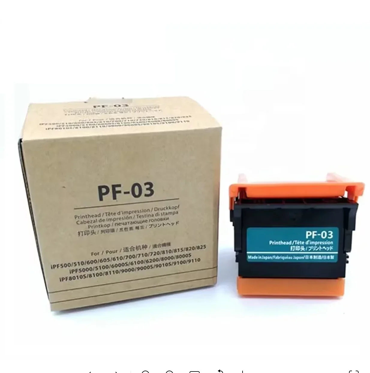 Pinthead print head For Canon nozzle IPF-655 755 650 iPF8010s/8000/815/510/710/605/610 PF03 PF-03 pf 03