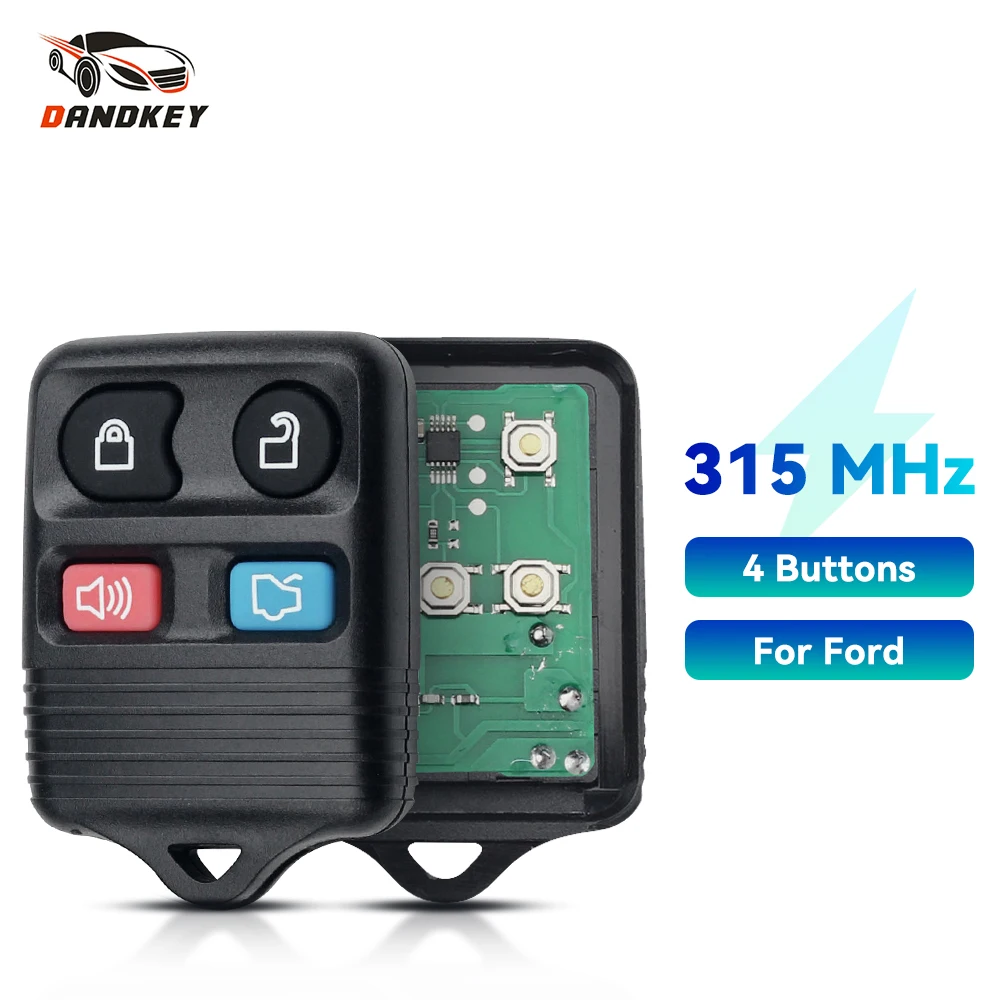 

Сменный автомобильный брелок с дистанционным управлением KEYYOU, 315 МГц, 4 кнопки, для Ford Focus Escape Explorer Ranger Freestyle Taurus 1998-2010 гг.