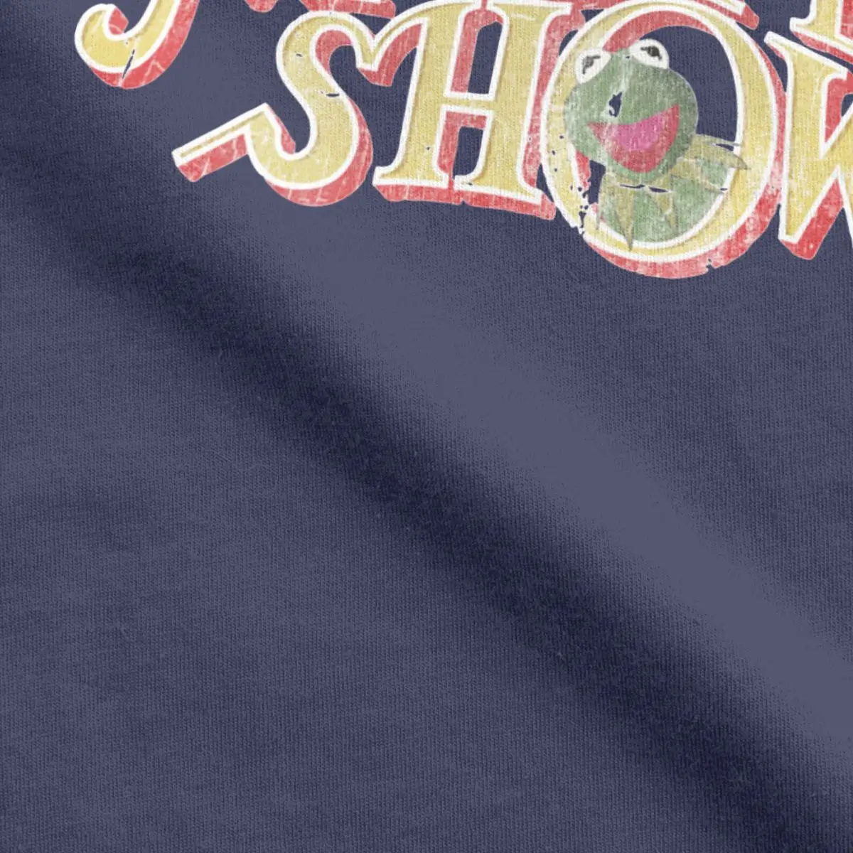 Винтажные мужские футболки с коротким рукавом и круглым вырезом