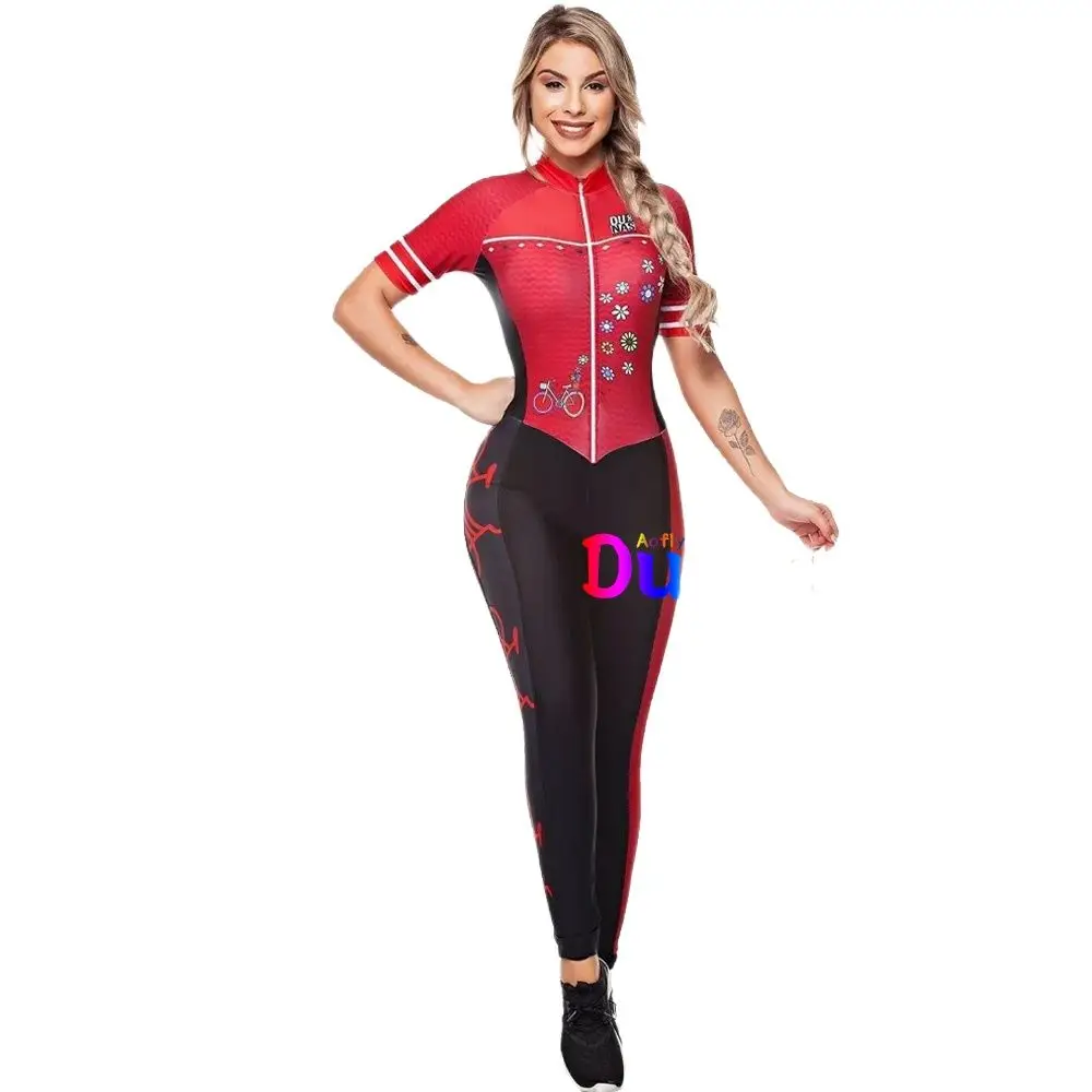 

Комбинезоны Dunas для велоспорта, женская одежда для велоспорта, летняя обезьянка