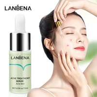 lanbena salicylic acid serum essence shrink pores oil control anti acne repair pimples scars lighten dark spots whitening skin