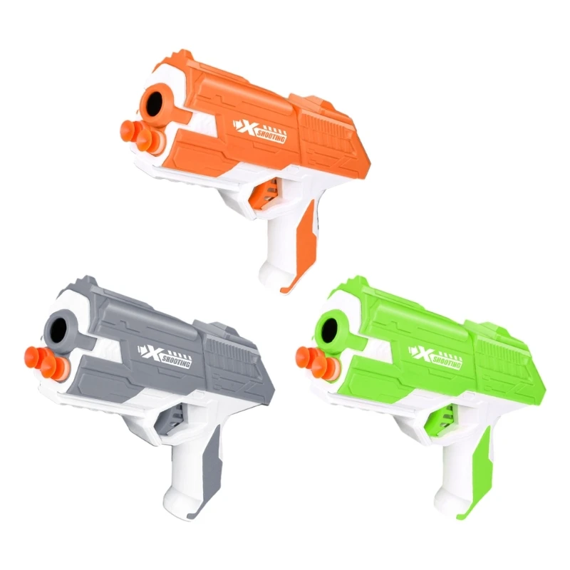 Фото Игрушечный пистолет для мальчиков мягкие дротики с 4 безопасными пулями подарок