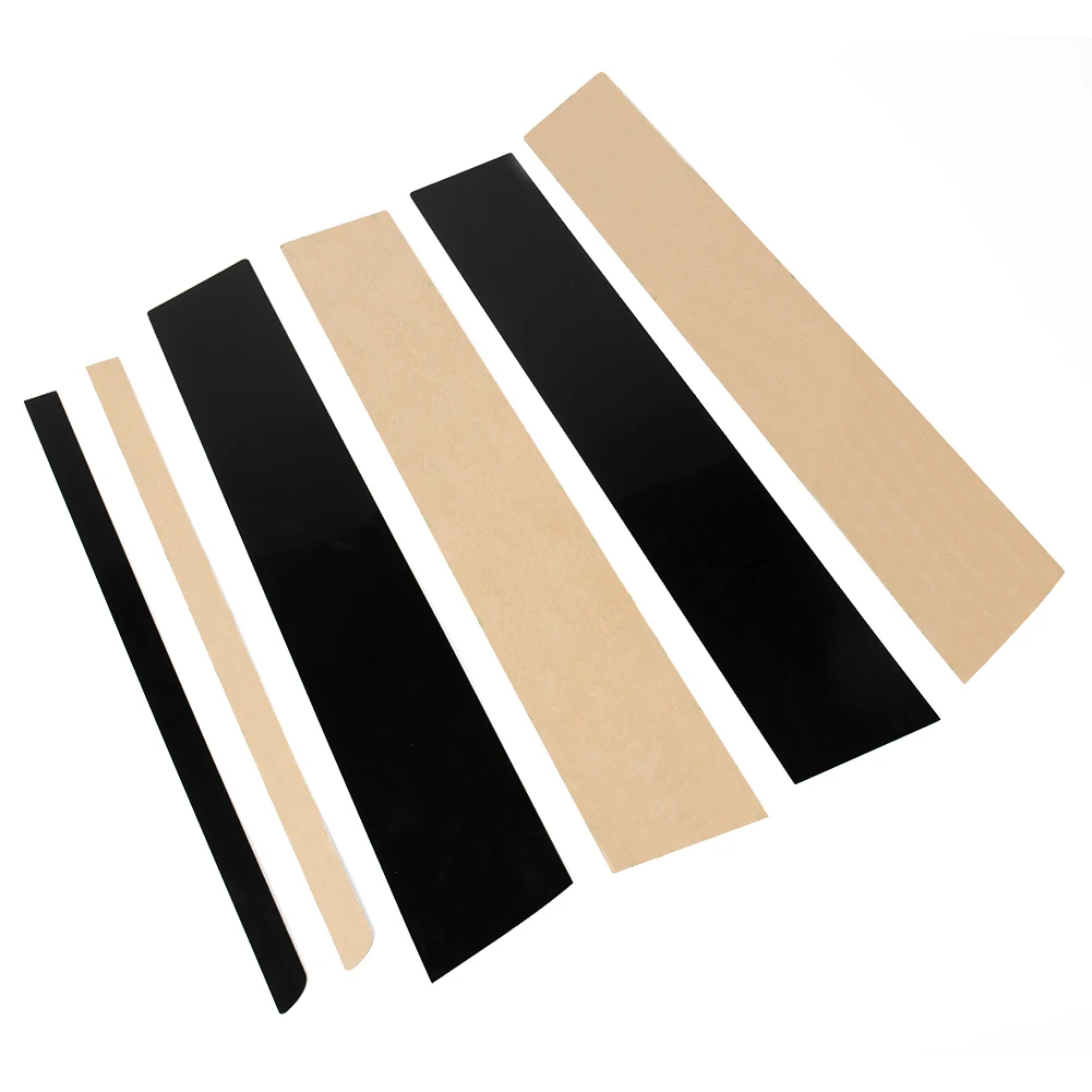 

Car Pillar Post Cover Door Trim For FORD Explorer 2011-2019 Gloss Black Window Stickers Accessories Left&Right