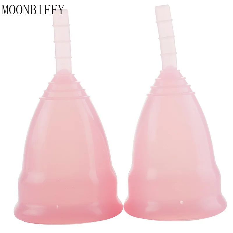 

(S+L) 2 Women's Menstrual Cups Women's Menstrual Care Alternative to Tampons Medical Silicone Cups Safety Women's Cups 생리컵