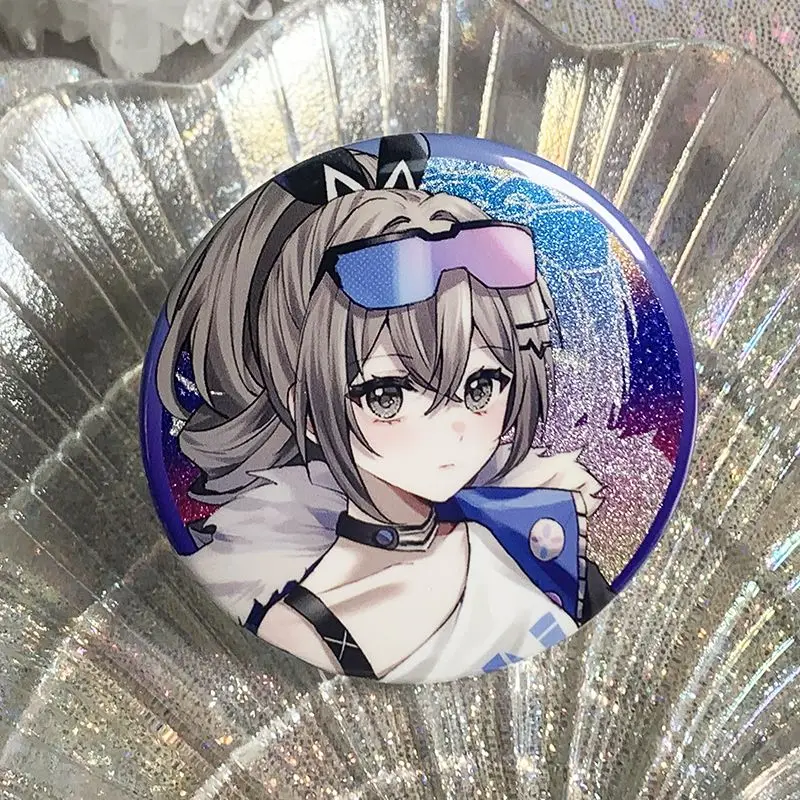 Honkai:Star Rail оригинальный Fanworks Kafka Xuan Fu Blade Luocha многоцветный блестящий значок 58 мм или