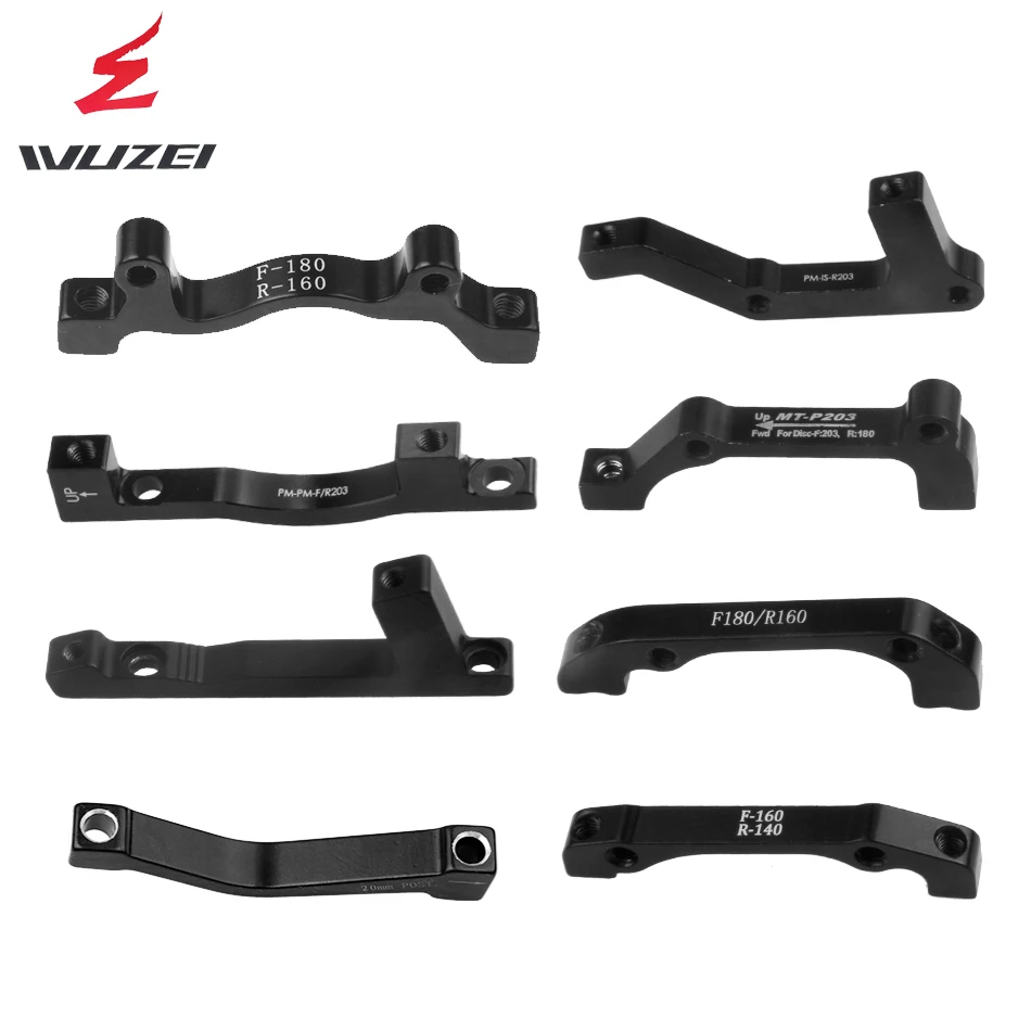 

WUZEI MTB 1pc Brake Disc Converter Ultralight Bracket IS PM A B to PM Brake Disc Bracket Adapter For 140 160 180 203mm Rotor