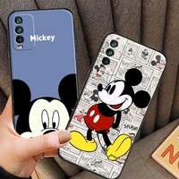 disney mickey cartoon phone cases for xiaomi redmi poco x3 gt x3 pro m3 poco m3 pro x3 nfc x3 mi 11 mi 11 lite soft tpu carcasa