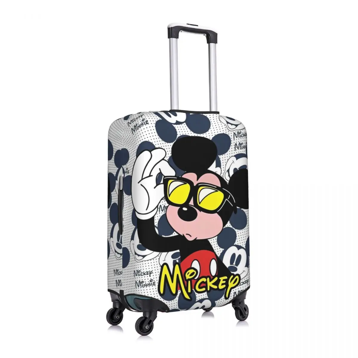 Крутой чехол для чемодана с изображением Микки Мауса