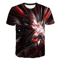 3d t shirt colorful printing casual summer style fashion abstract print short sleeve tees men tops o neck art streetwear