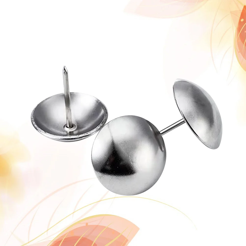 

100 Pcs Upholstery Tacks Iron Nails Copper Tacks Nails Wood Brass Tacks Glossy Nails Hardware Copper Tacks