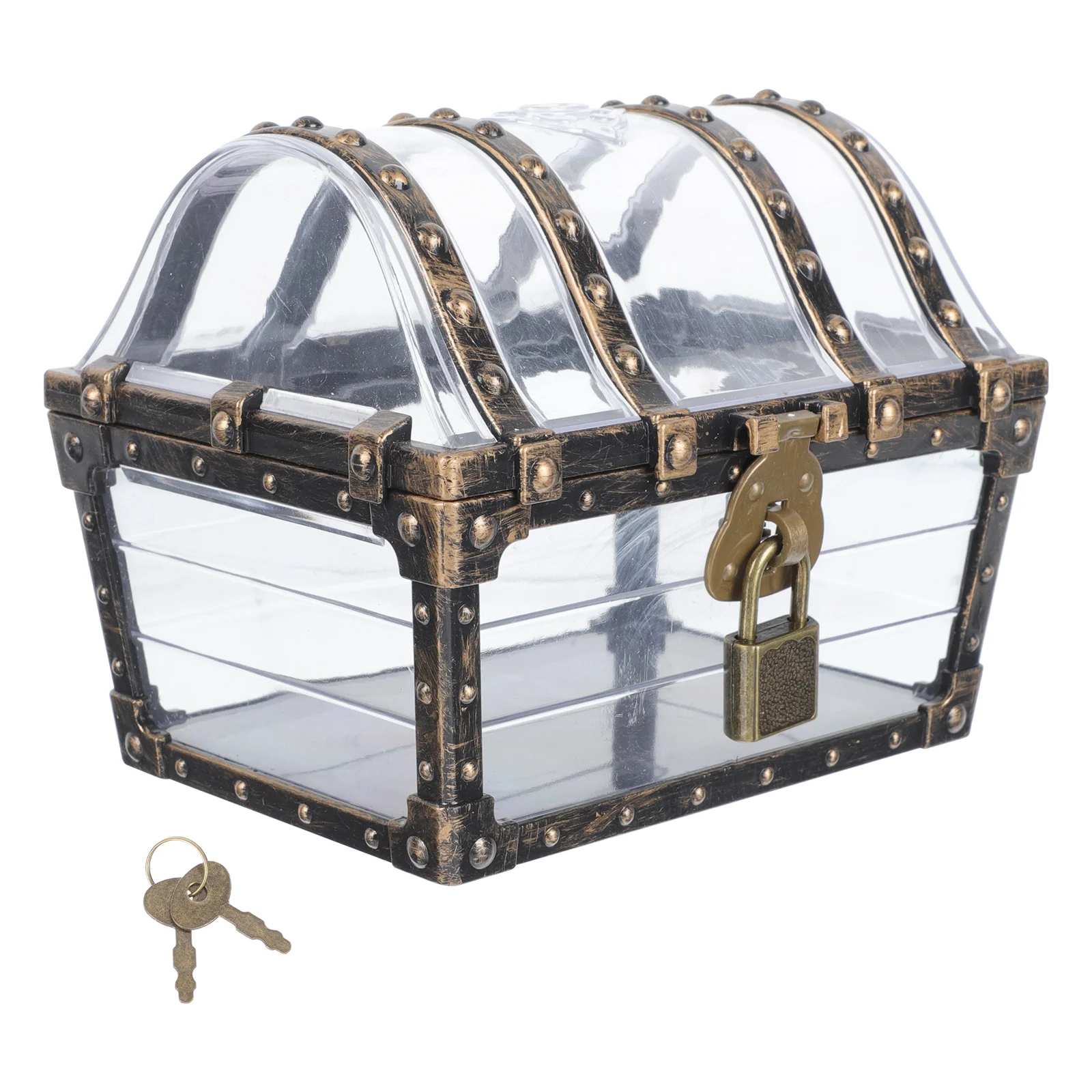 

Halloween Costumes Boys Pirate Treasure Game Prop Gift Box Plastic Toy Baby