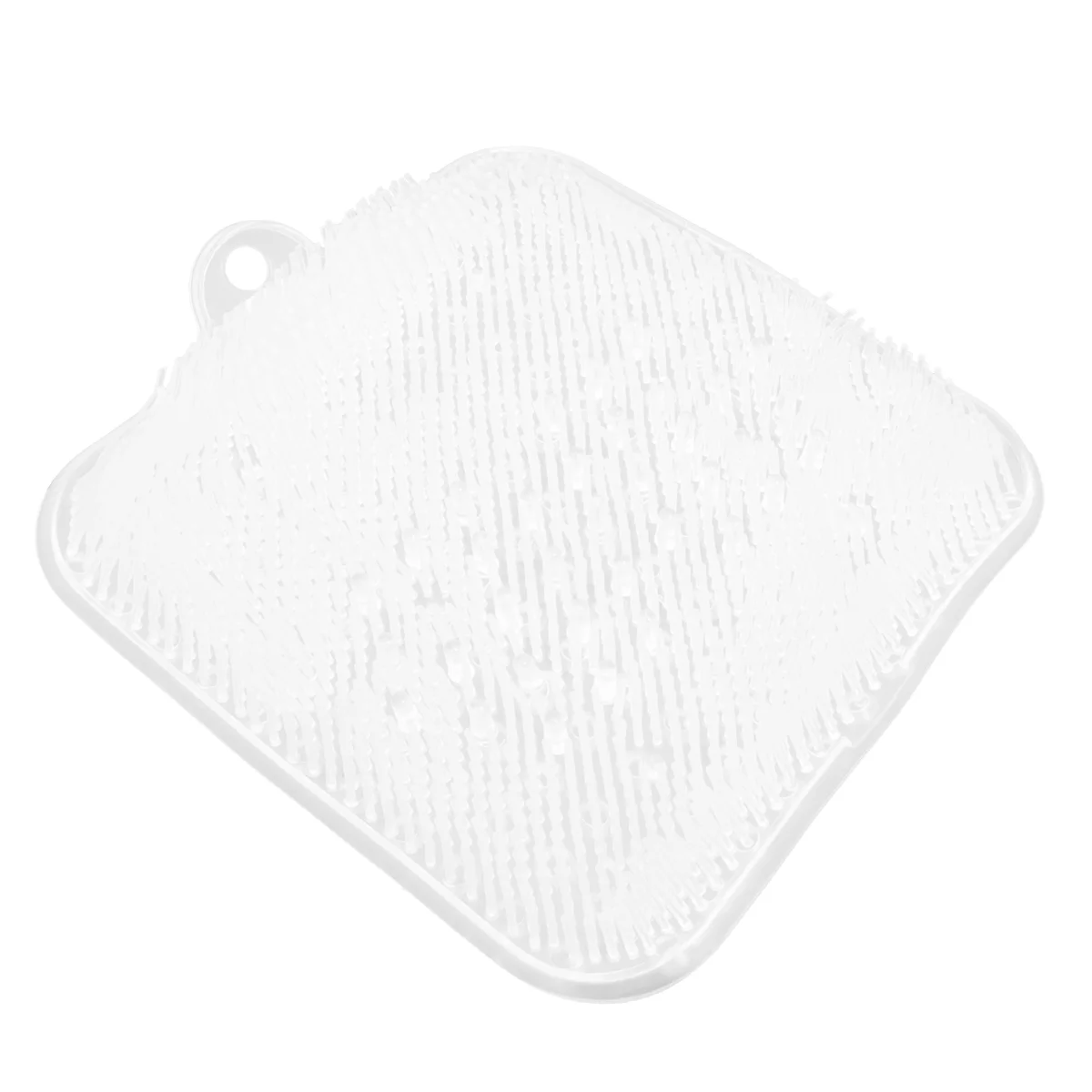 

Shower Foot Scrubber Suction Cup Mat Foot Cleaner Massager Supply (Transparent)