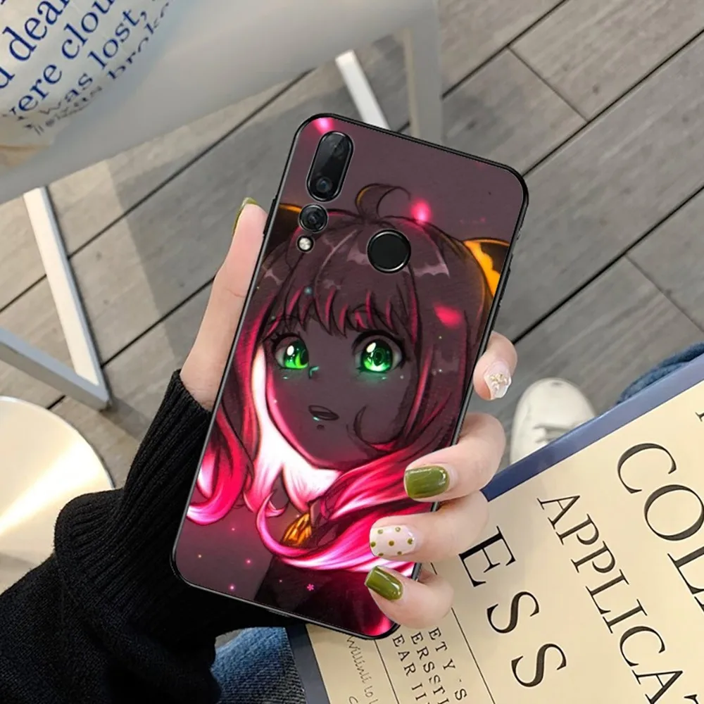 SPY FAMILY Anya Cute Phone Case For Huawei Y9 6 7 5 Prime Enjoy 7s 8 Plus 7a 9e 9plus 8E Lite Psmart Shell